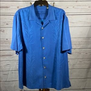 Tommy Bahama Digital Palms Silk Sports Shirt